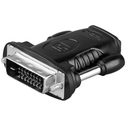 GOOBAY αντάπτορας HDMI σε DVI-D Dual-Link 24+1 pin 68482, μαύρο