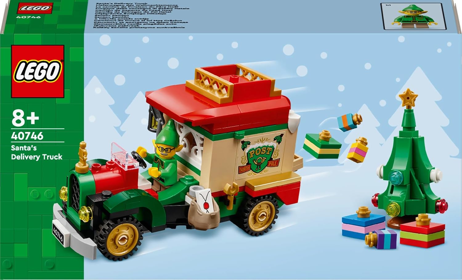 LEGO®Seasons and Occasions: Santa's Delivery Truck (40746) - Image 9