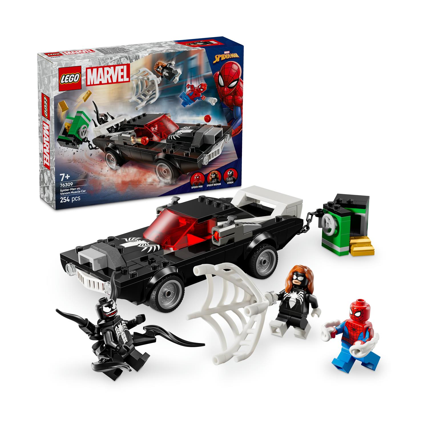 LEGO® Marvel: Spider-Man vs. Venom Muscle Car (76309) - Image 7