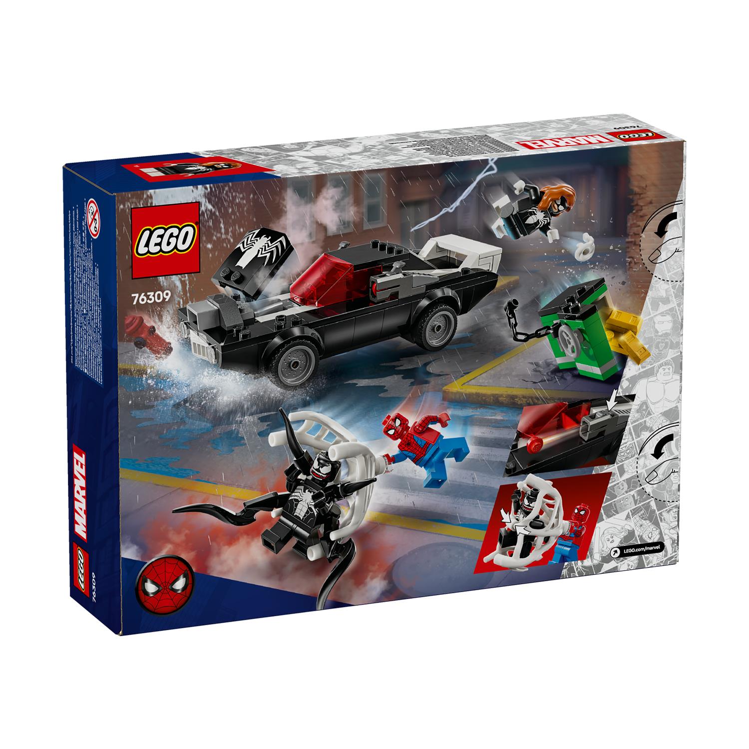 LEGO® Marvel: Spider-Man vs. Venom Muscle Car (76309) - Image 6