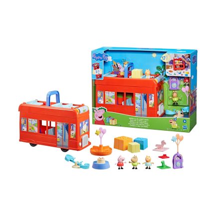 Hasbro Peppa Pig: Peppas 2-In-1 - Party Bus Playset (F8881)