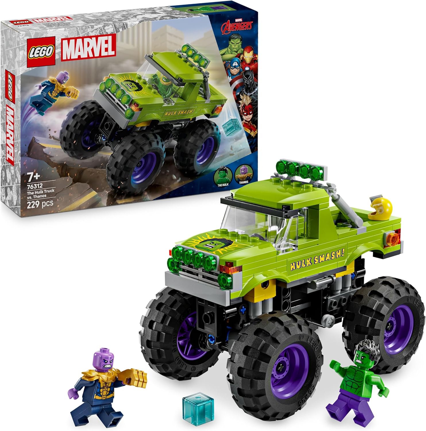 LEGO® Marvel: Το Φορτηγό του Χαλκ εναντίον Θάνος (76312) - Image 2