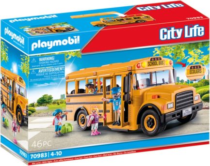 Playmobil City Life Σχολικό Λεωφορείο με Μαθητές για 4-10 ετών ( 70983 )