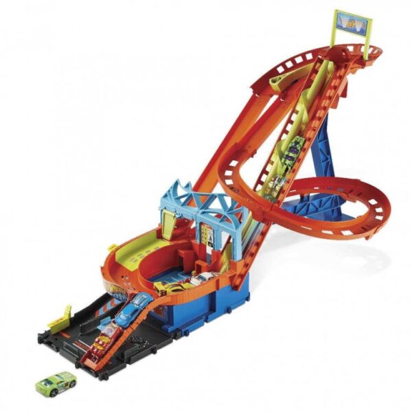 Mattel Hot Wheels: City - Roller Coaster Rally Playset (HJV69) - Image 2