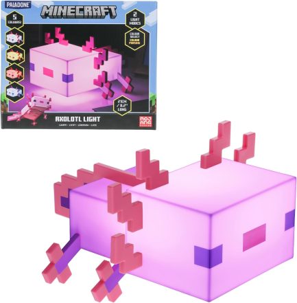 Paladone: Minecraft - Axolotl Light  Διακοσμητικό Φωτιστικό Αφής (PP11743MCFV3)