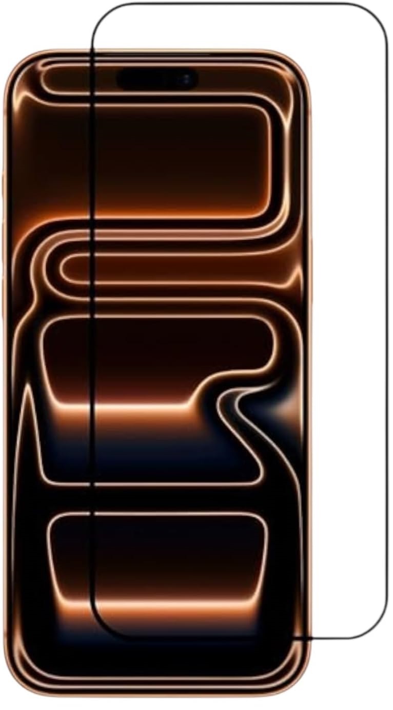 Tempered Glass Screen Protector for iPhone 17 Pro 6.3 Inch 2025 (1τεμ.)(Με πλήρη εφαρμογή σε όλα τα σημεία και όχι μόνο στις άκρες.) oem