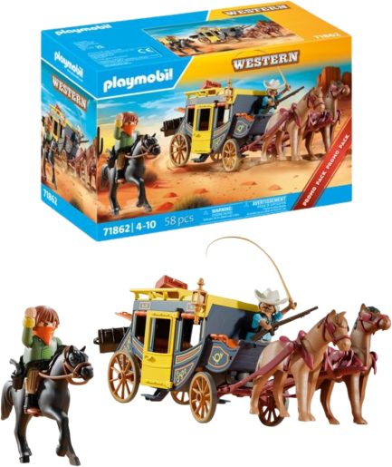 Playmobil Western Άμαξα Άγριας Δύσης για 4-10 ετών (71862)