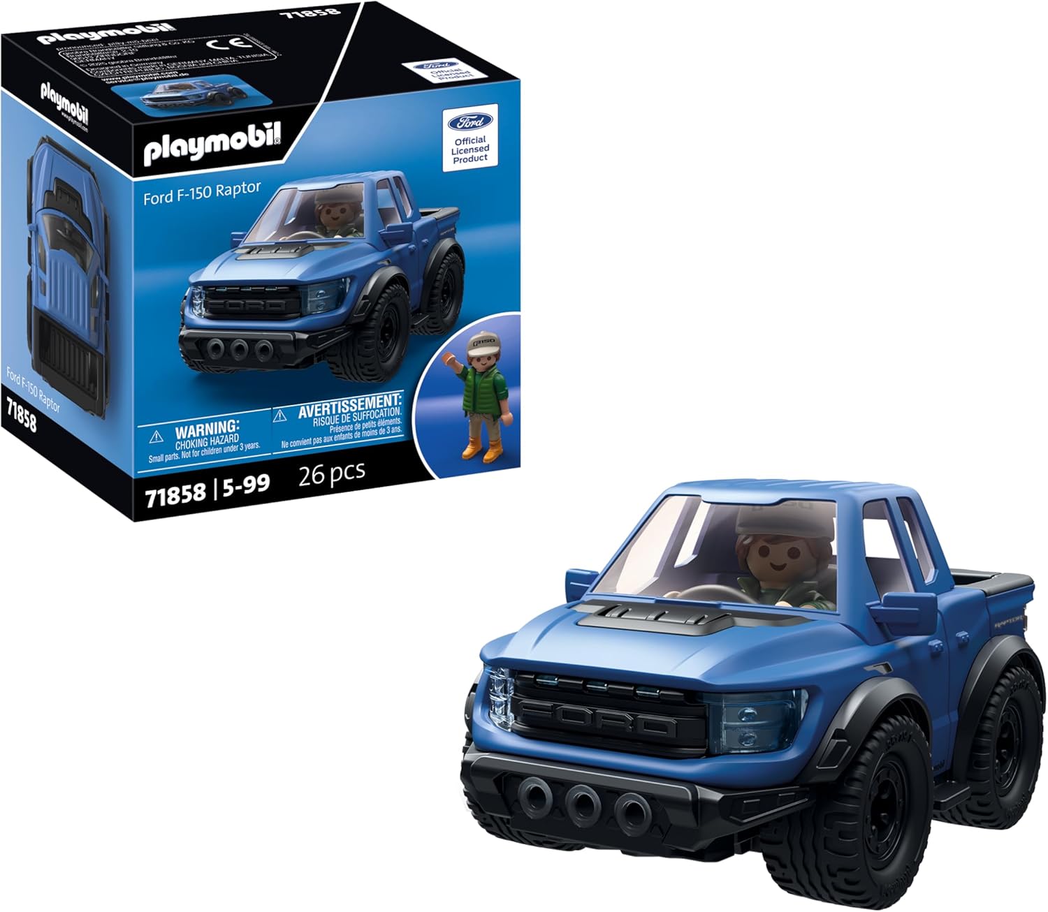 Playmobil Ford F150 Raptor για 5-99 ετών (71858)