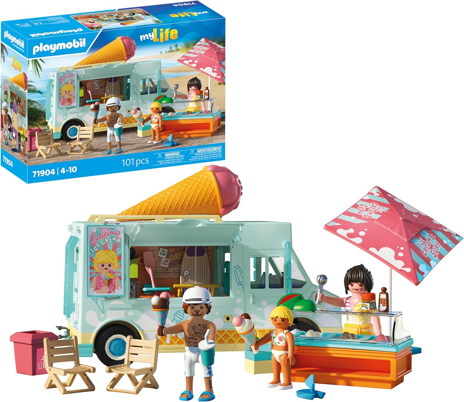 Playmobil MyLife Καντίνα στην Παραλία για 4-10 ετών (71904)