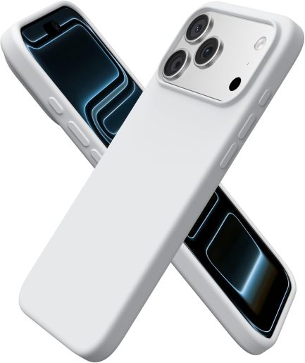 iPhone 17 Pro Max 6.9 Inch, Soft Touch Back Cover Σιλικόνης Γκρι (oem) (Grey)