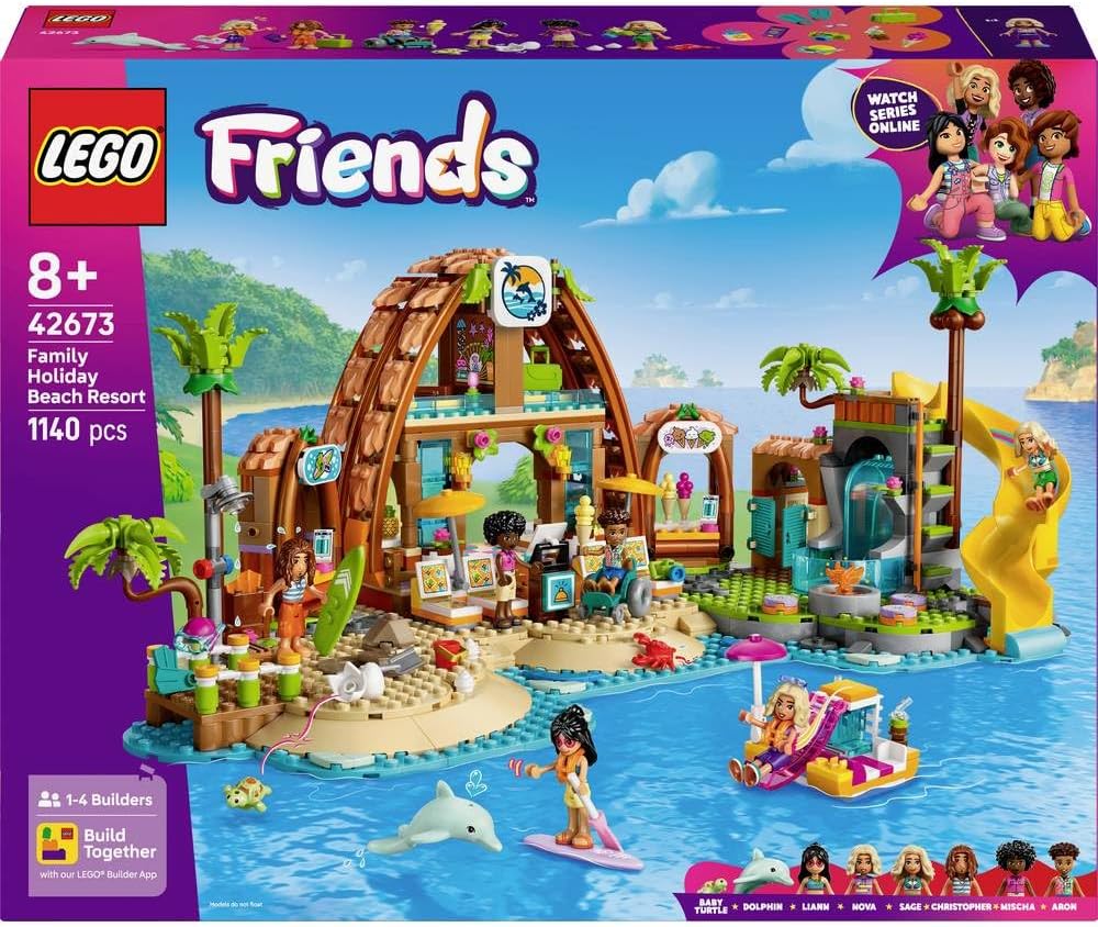 LEGO® Friends: Family Vacation Beach Resort (42673)