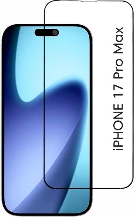 Tempered Glass Screen Protector for iPhone 17 Pro Max 6.9 Inch 2025 (1τεμ.)(Με πλήρη εφαρμογή σε όλα τα σημεία και όχι μόνο στις άκρες.) oem