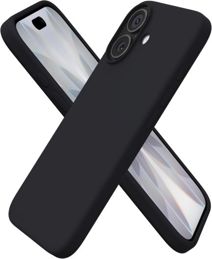 iPhone 17 6.3 Inch , Soft Touch Back Cover Σιλικόνης (oem) (Black)