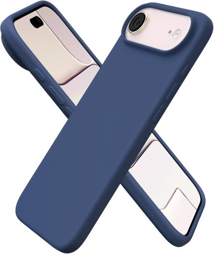 iPhone 17 Air 6.5-Inch , Soft Touch Back Cover Σιλικόνης (oem) (Blue)