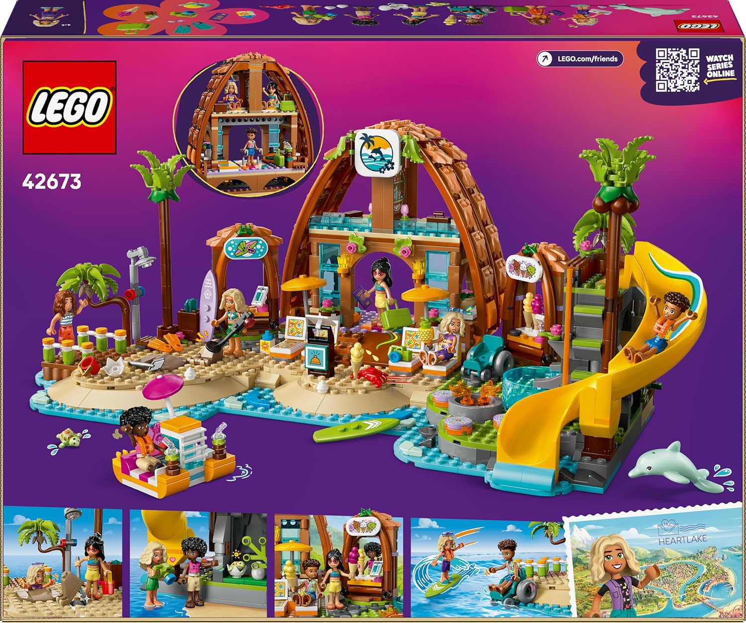 LEGO® Friends: Family Vacation Beach Resort (42673) - Image 2