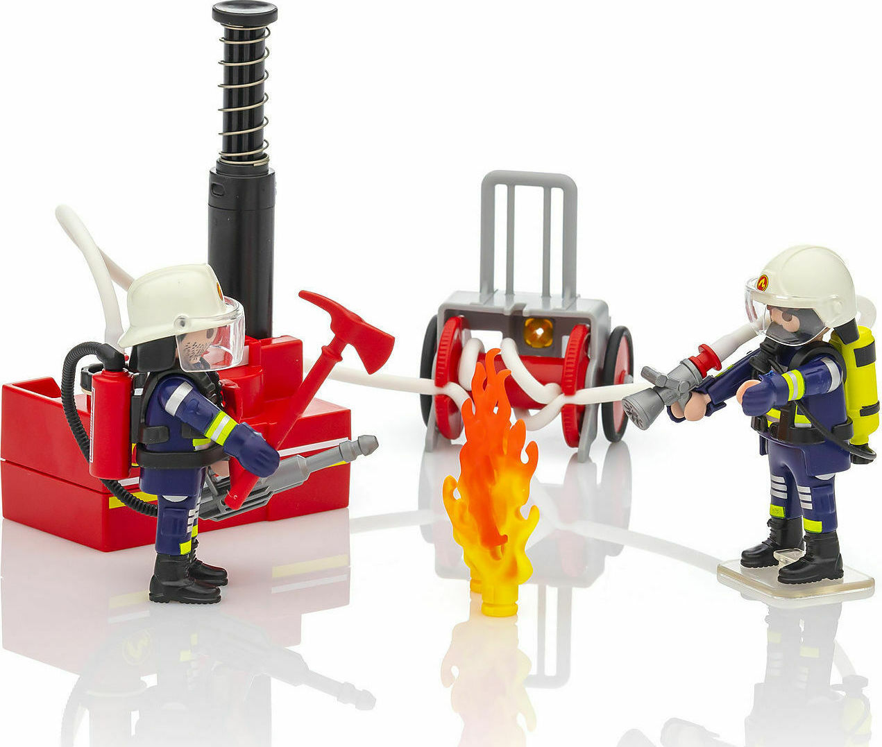 Playmobil City Action Πυροσβέστες με Αντλία Νερού για 4 ετών (9468) - Image 2