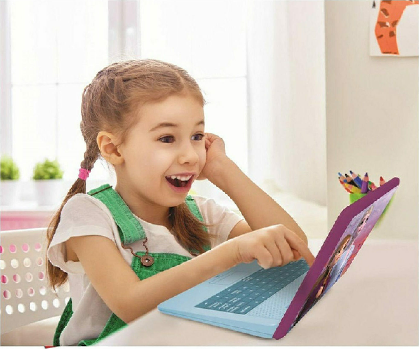 Lexibook Ηλεκτρονικό Παιδικό Εκπαιδευτικό Laptop/Tablet Frozen 2 για 5+ Ετών (JC598FZi8) - Image 5