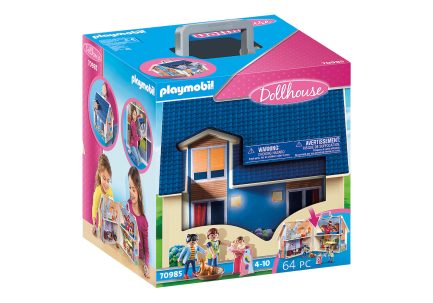 Playmobil Βαλιτσάκι Dollhouse Μοντέρνο Κουκλόσπιτο για 4-10 ετών (70985)