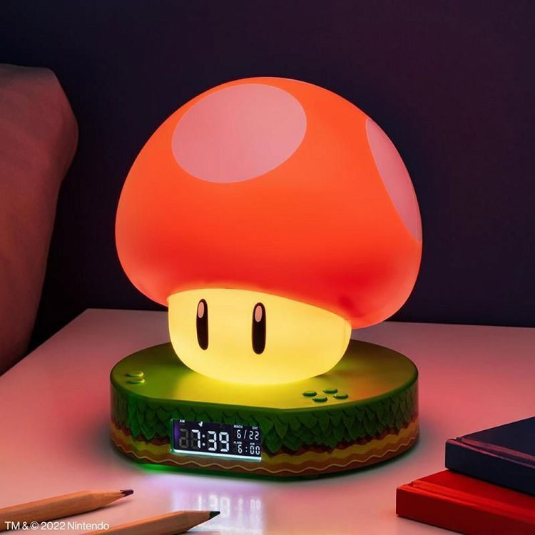 Paladone: Super Mario - Mushroom Digital Alarm Clock (PP10064NN) - Image 3