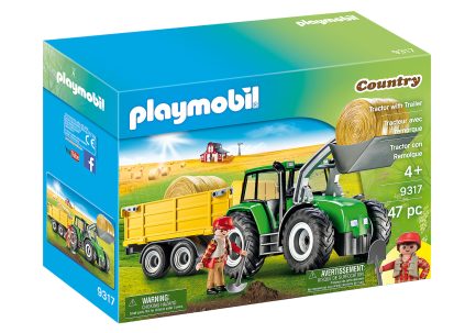 Playmobil Country Τρακτέρ με Τρέιλερ για 4 ετών (9317)