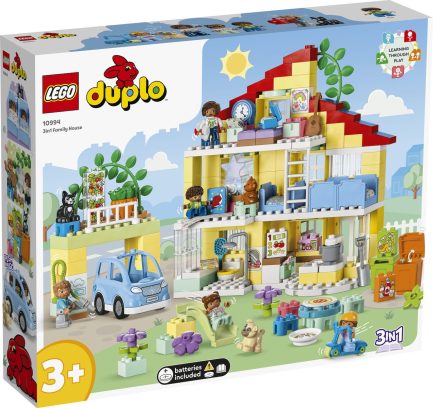 LEGO® DUPLO® 3 in 1 Family House για 3+ Ετών (10994)