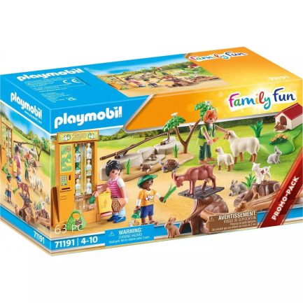 Playmobil Family Fun Ζωολογικός Κήπος με Ήμερα Ζωάκια για 4-10 ετών (71191)