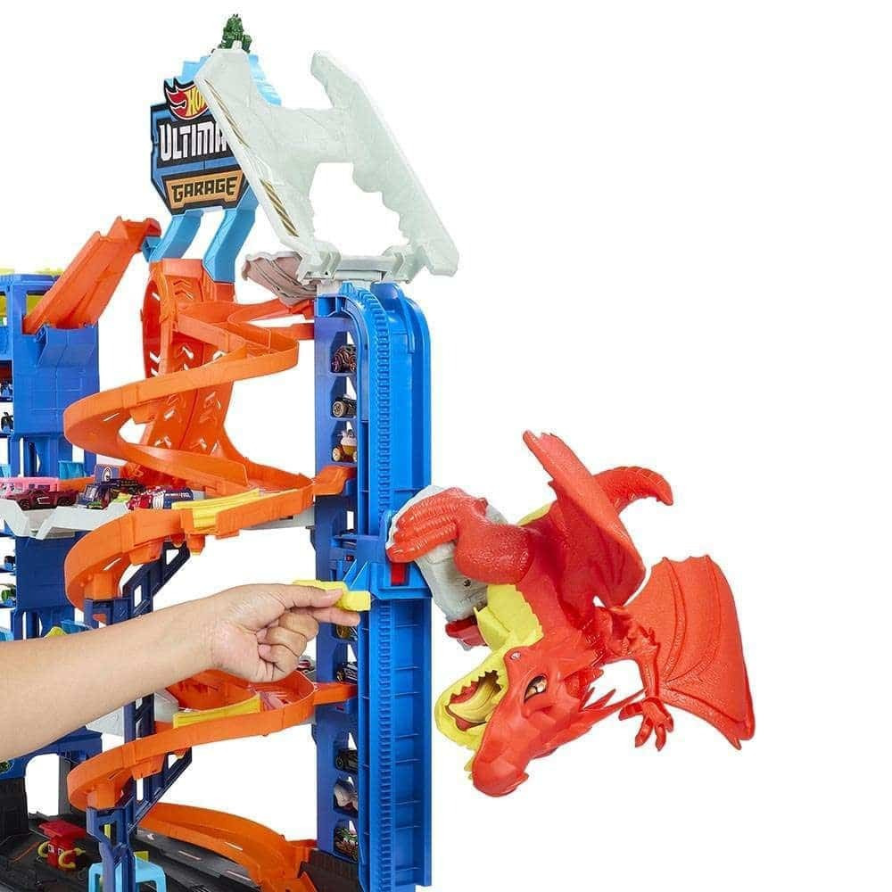 Mattel Hot Wheels: Τεράστιο Γκαράζ με Δράκο (HKX48) - Image 3