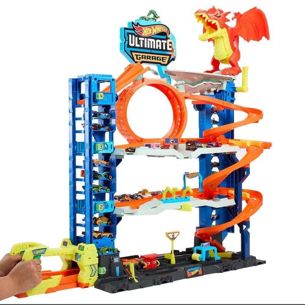 Mattel Hot Wheels: Τεράστιο Γκαράζ με Δράκο (HKX48) - Image 4