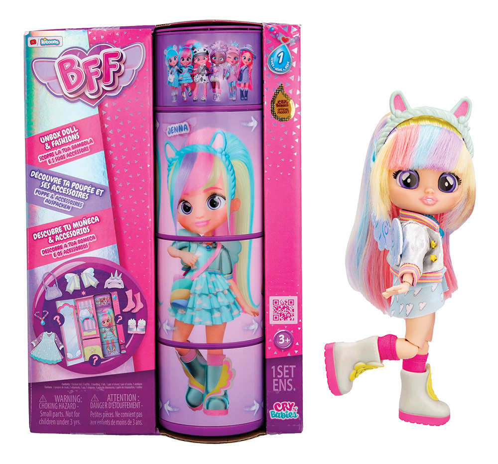 AS Company Κλαψουλίνια Μόδας Bff Σειρά 1 Jenna για 3+ Ετών (4104-84346)