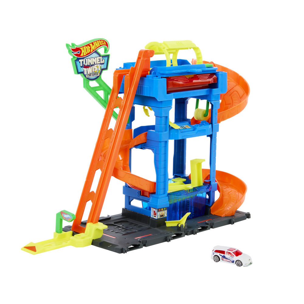 Hot Wheels Color Shifters Πίστα Tunnel Twist Car Wash Playset για 3+ Ετών (HTN80) - Image 2