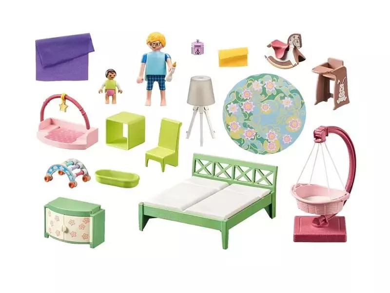 Playmobil MyLife Υπνοδωμάτιο Με Κούνια για 4-10 ετών (71609) - Image 2