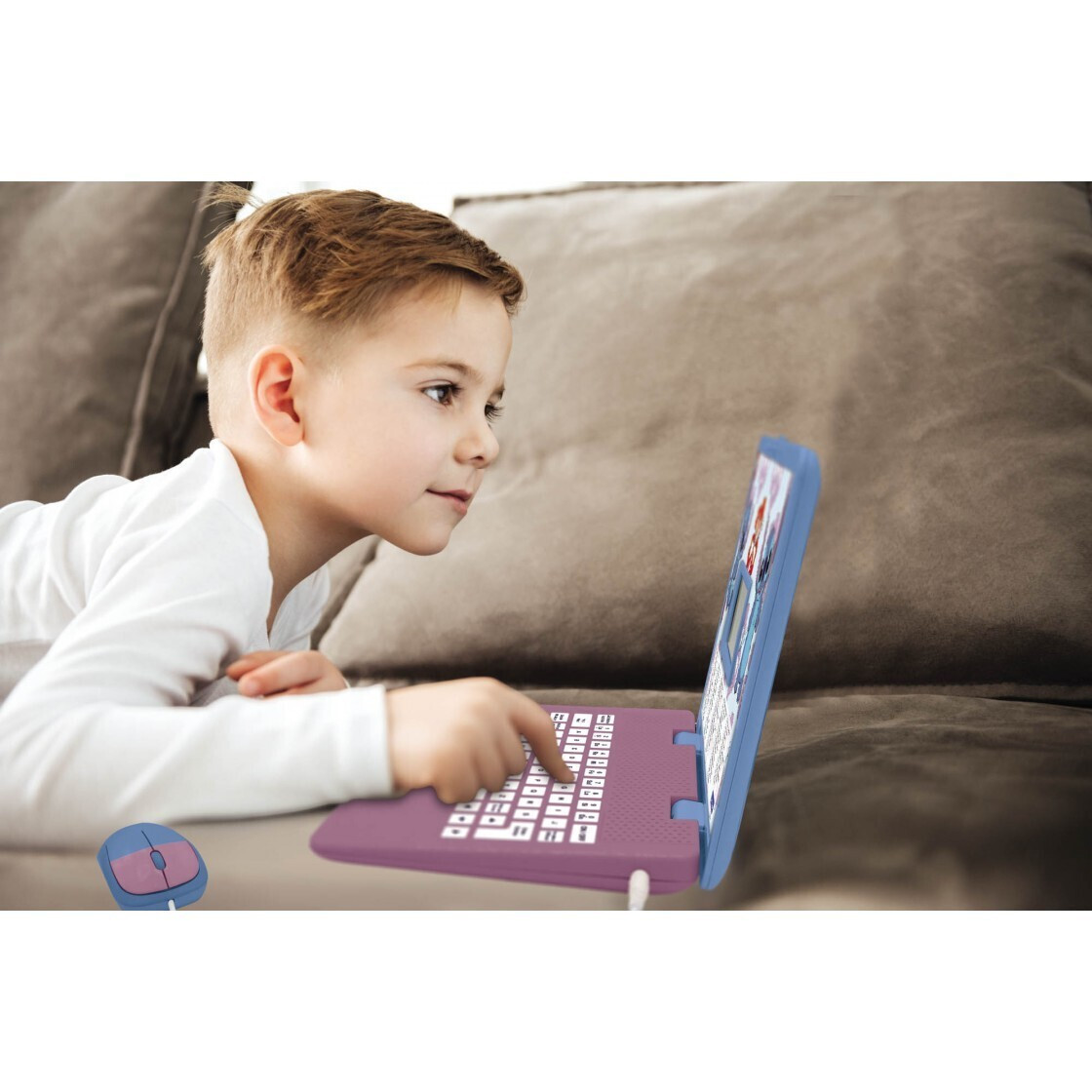 Lexibook Διγλωσσο Ηλεκτρονικό Παιδικό Εκπαιδευτικό Laptop/Tablet Disney Stitch (JC598DI8) - Image 3
