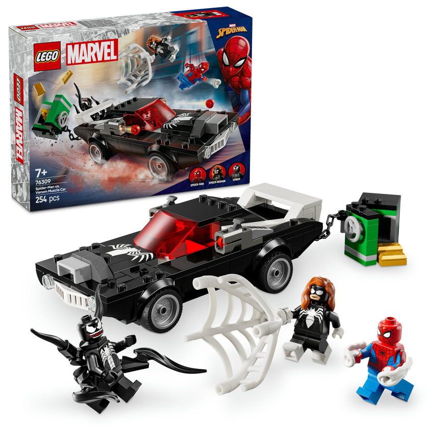 LEGO® Marvel: Spider-Man vs. Venom Muscle Car (76309)