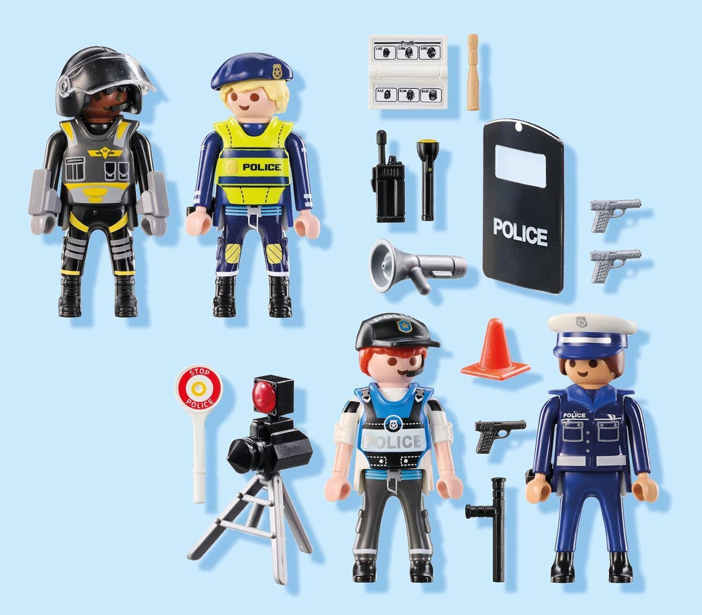Playmobil Action Heroes Σετ Φιγούρες Αστυνομίας για 4-10 ετών (71730) - Image 2
