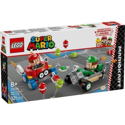 LEGO® Super Mario™: Mario Kart™ – Baby Mario vs. Baby Luigi (72034)