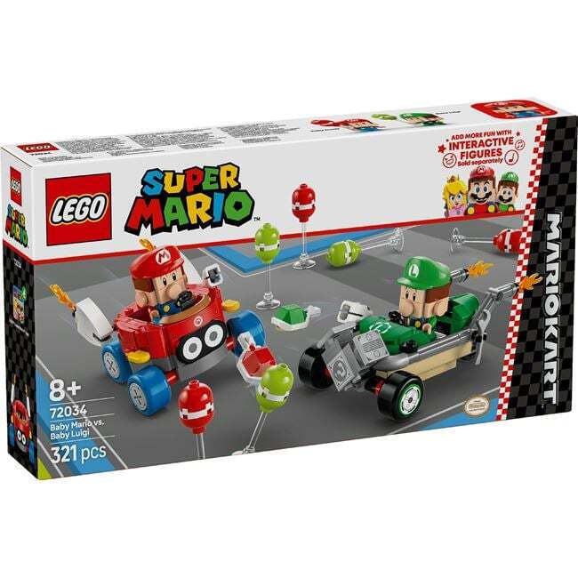 LEGO® Super Mario™: Mario Kart™ – Baby Mario vs. Baby Luigi (72034)