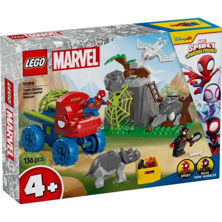 LEGO® Marvel: Spidey And His Amazing Friends Team Spidey Dino Crawler Rescue (11199)