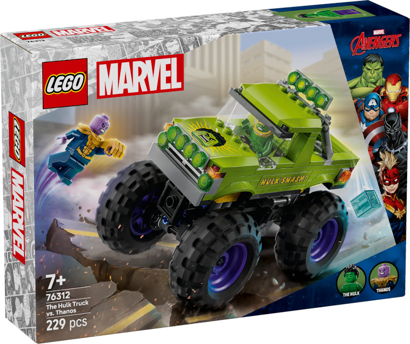 LEGO® Marvel: Το Φορτηγό του Χαλκ εναντίον Θάνος (76312)