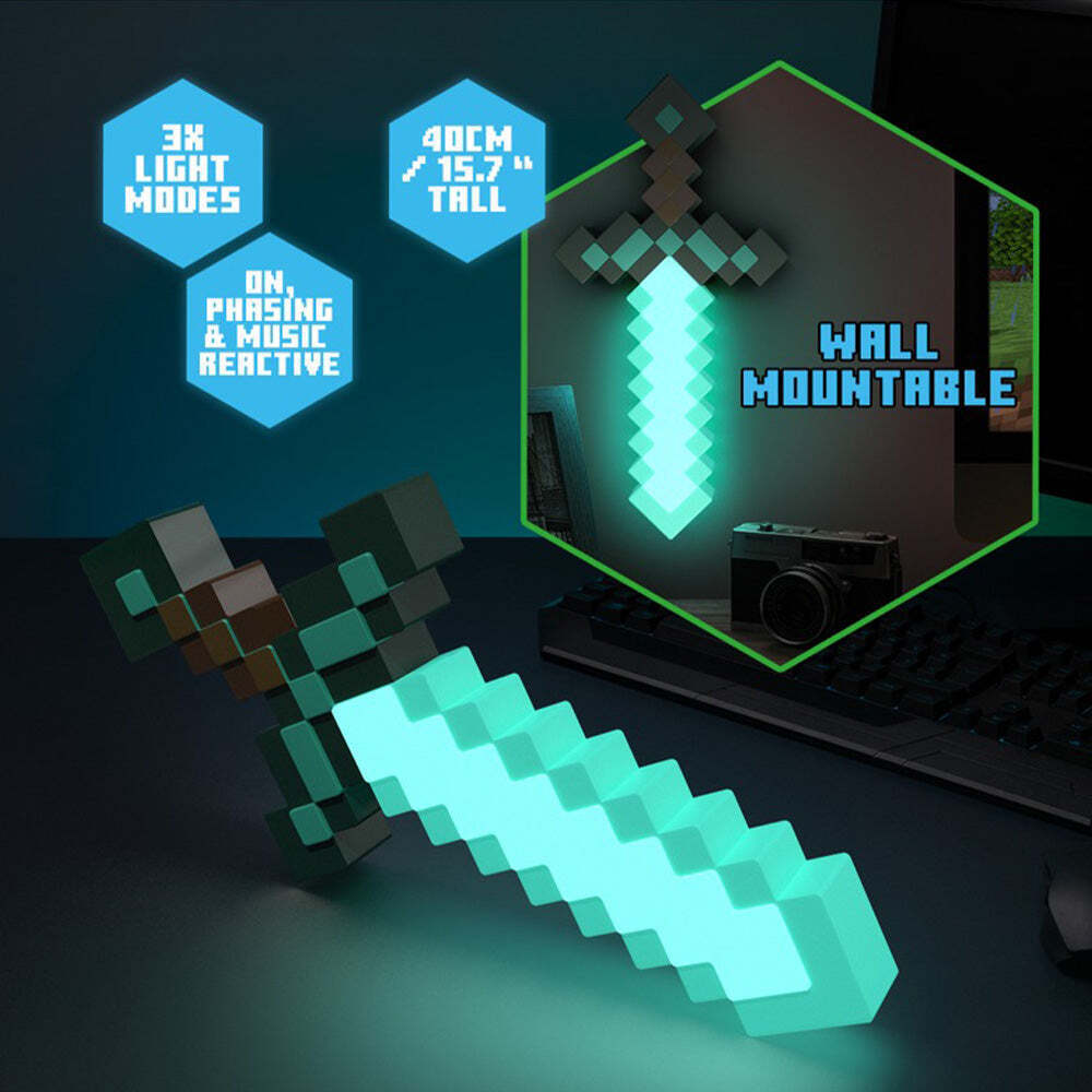 Paladone: Minecraft - Diamond Sword Light (PP12711MCF) - Image 2