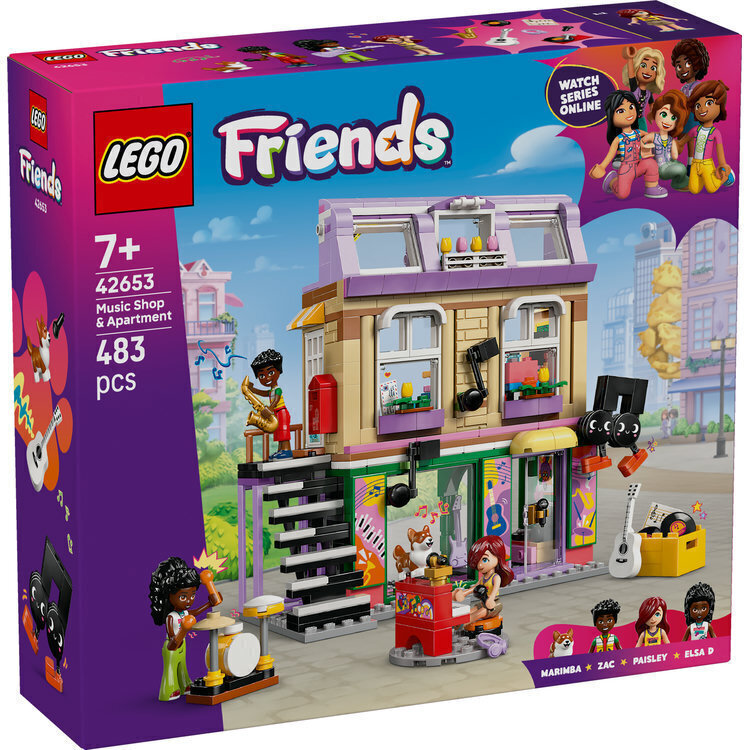 LEGO® Friends: Music Store & Apartment (42653)