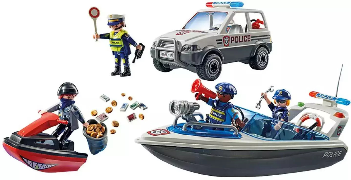Playmobil City Action Police Poscig on the Water για 4-10 ετών (71570) - Image 6