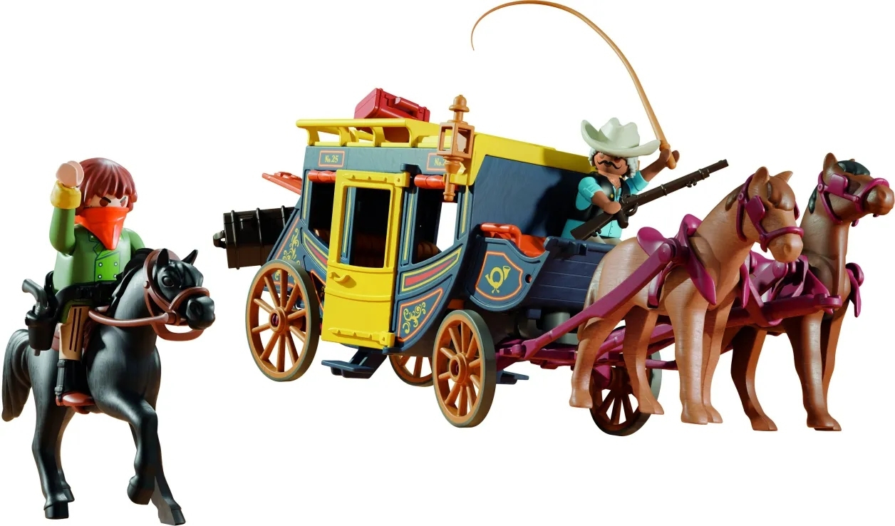 Playmobil Western Άμαξα Άγριας Δύσης για 4-10 ετών (71862) - Image 7