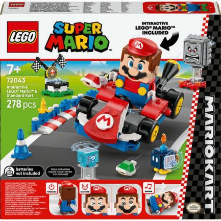LEGO® Super Mario™: Mario Kart™ – Interactive LEGO® Mario™ & Standard Kart (72043)