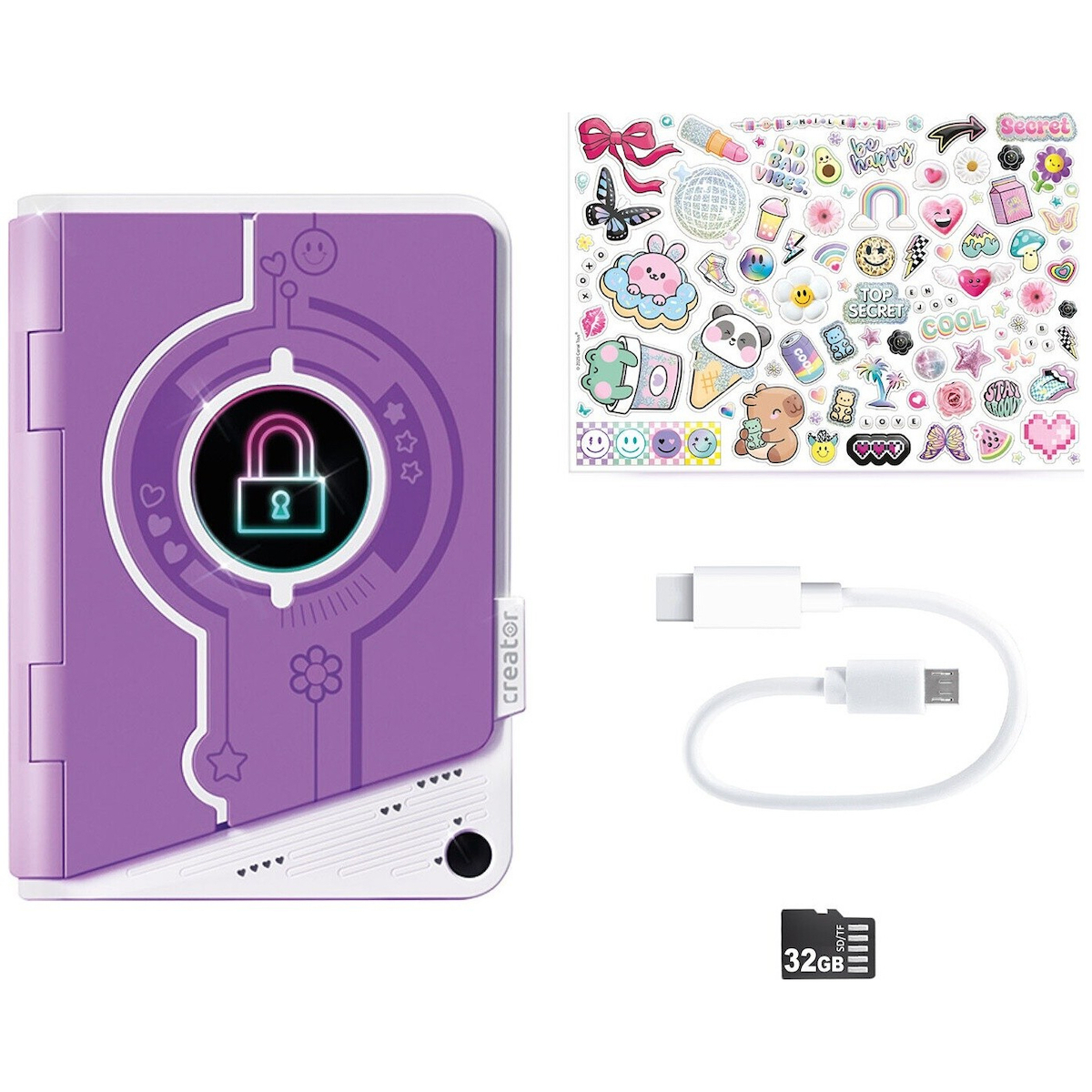 AS Secret Creator Video Diary Ηλεκτρονικό Ημερολόγιο Εκπαιδευτικό Παιχνίδι Γνώσεων για 7+ Ετών (1863-42349) - Image 3