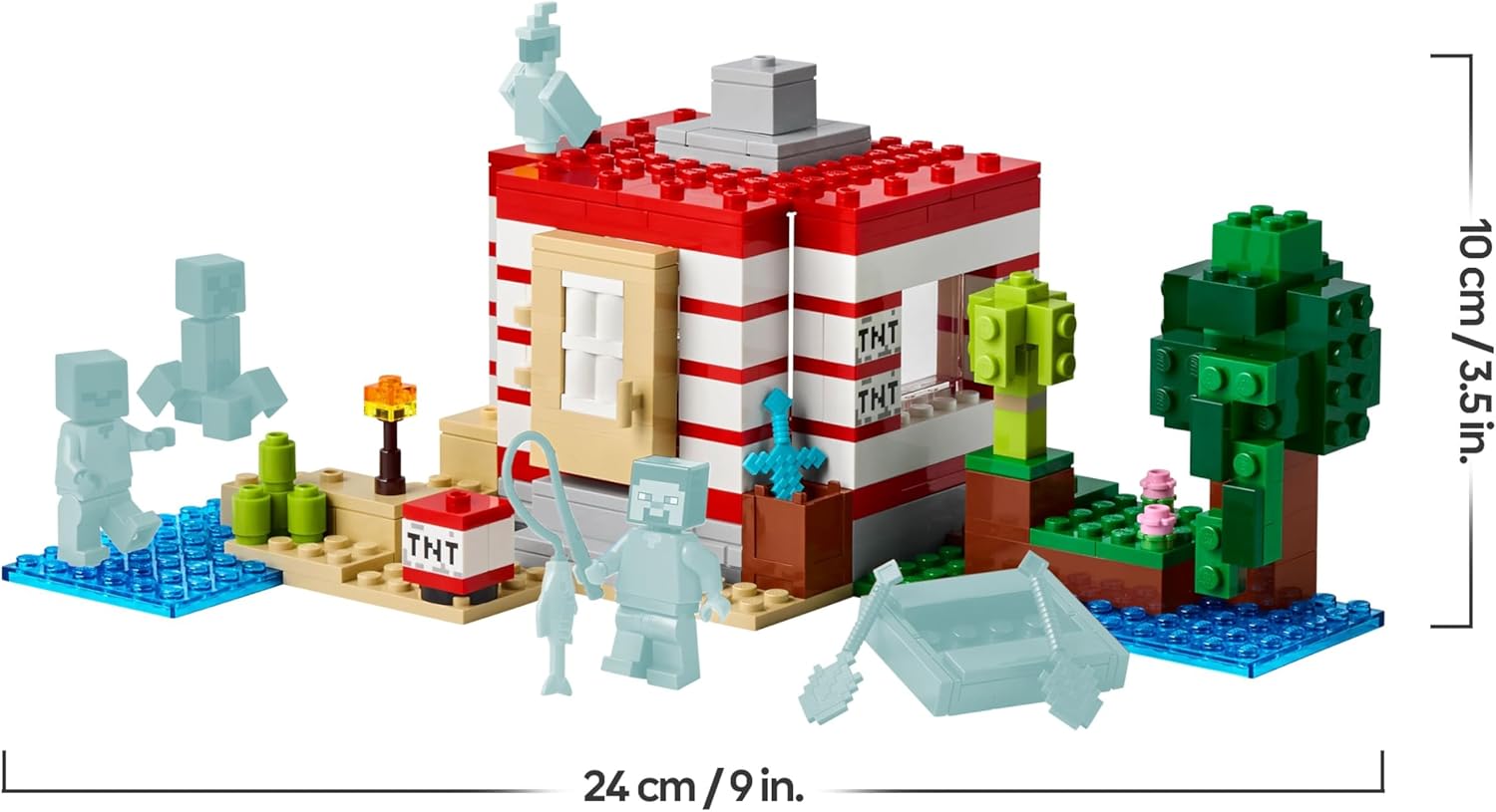 LEGO® Minecraft®: The TNT Jungle House (21275) - Image 3
