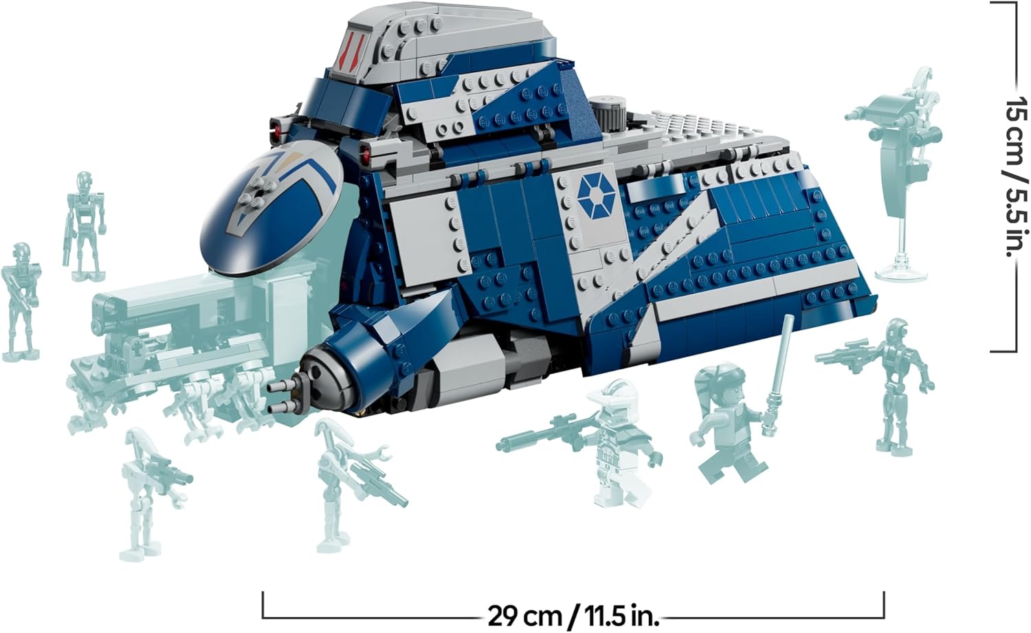 Lego Star Wars Battle of Felucia Separatist MTT για 9+ Ετών 976τμχ (75435) - Image 3