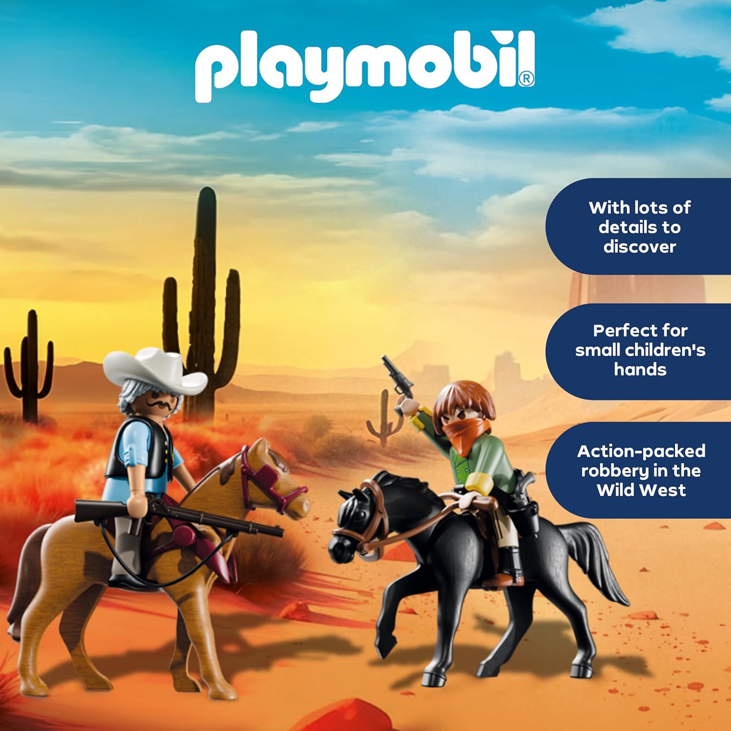 Playmobil Western Άμαξα Άγριας Δύσης για 4-10 ετών (71862) - Image 3