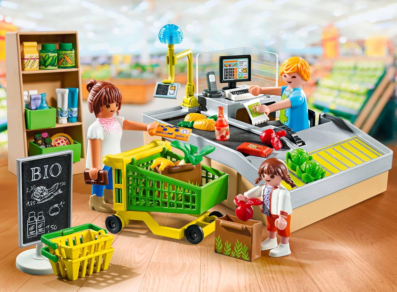 Playmobil MyLife Ταμείο Βιολογικού Καταστήματος για 4-10 ετών (71648) - Image 4