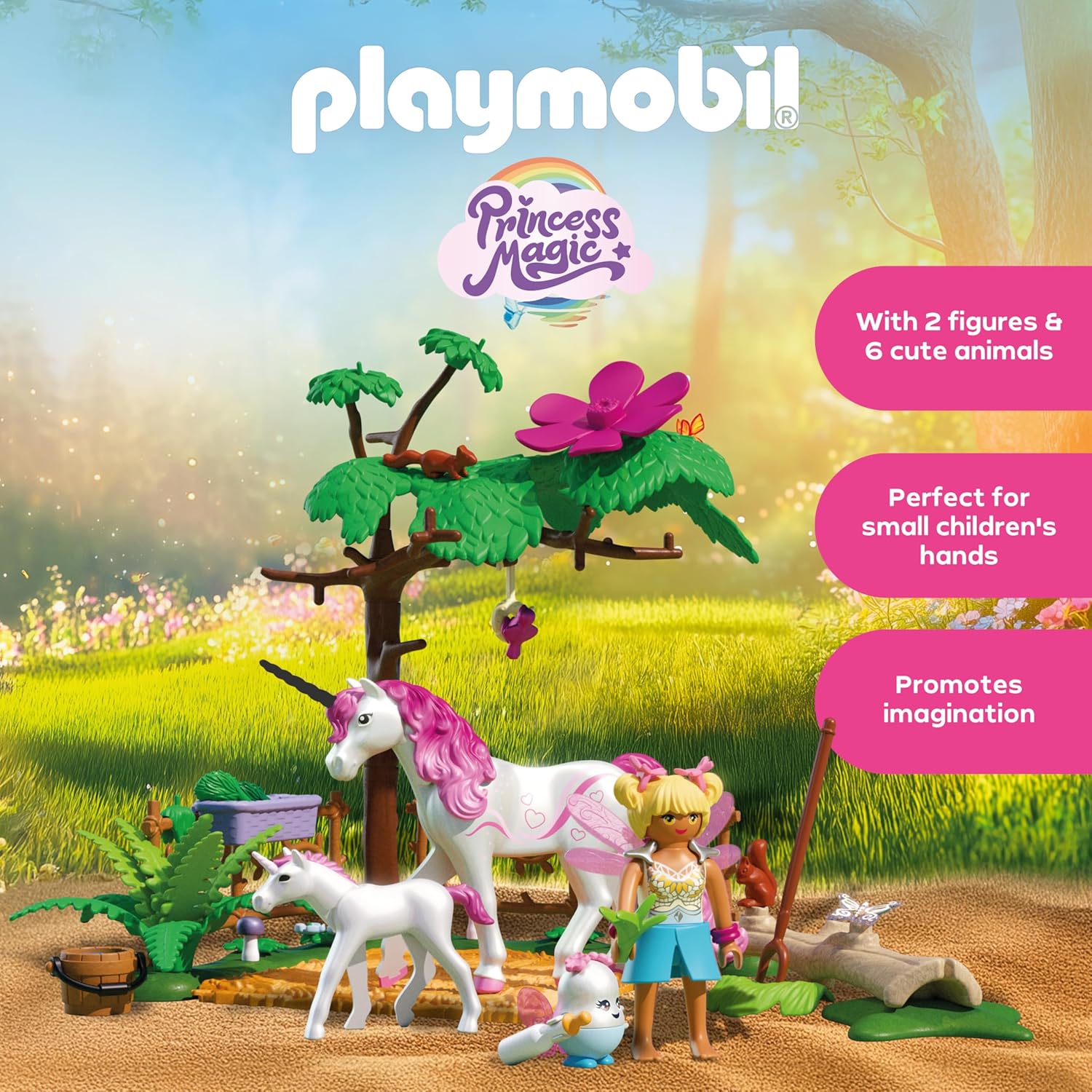 Playmobil Magic Μονόκεροι Και Νεράιδα για 4-10 ετών (71839) - Image 3