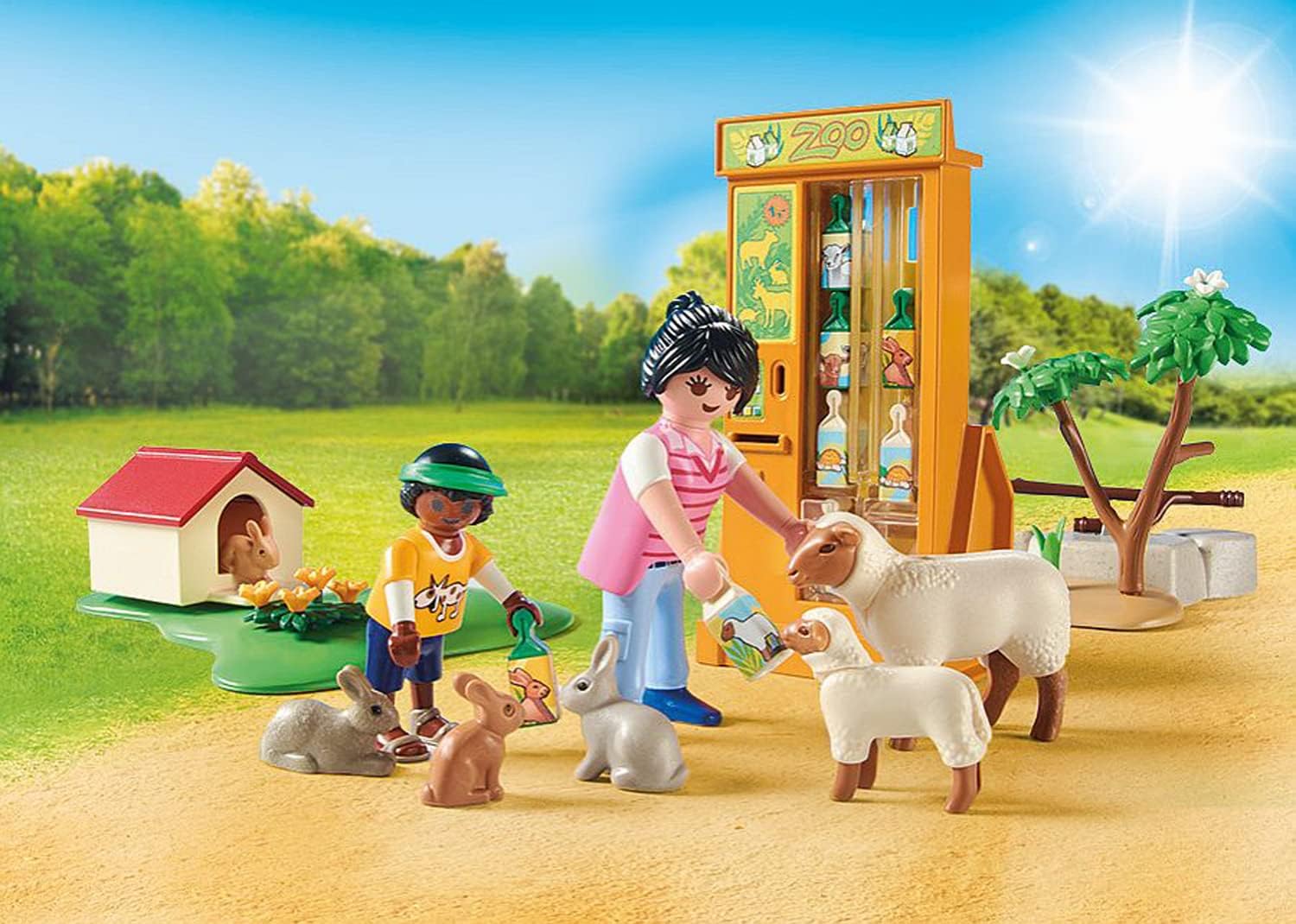 Playmobil Family Fun Ζωολογικός Κήπος με Ήμερα Ζωάκια για 4-10 ετών (71191) - Image 5